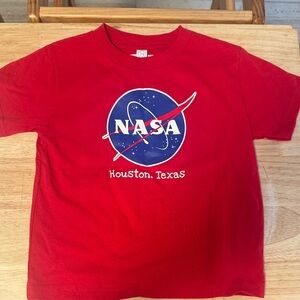 NASA Red T-Shirt 4T